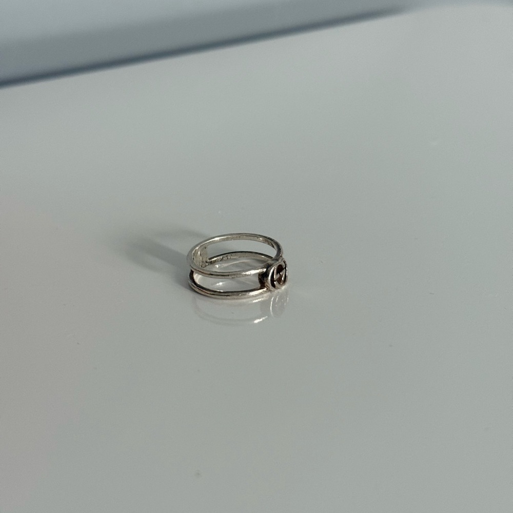 Gucci Silver Women's Ring - Picture 4 of 4